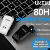 Ασύρματο Bluetooth Ακουστικό με Καλώδιο που Μαζεύει Black ΑΣΥΡΜΑΤΟ BLUETOOTH ΑΚΟΥΣΤΙΚΟ ΜΕ ΚΑΛΩΔΙΟ ΠΟΥ ΜΑΖΕΥΕΙ BLACK