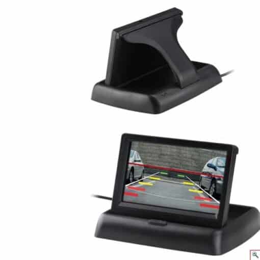 Αναδιπλούμενη Οθόνη Αυτοκινήτου Παρκαρίσματος TFT - LCD Monitor 4.3"