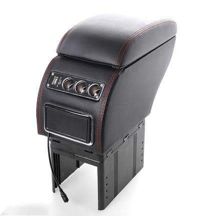 Universal Τεμπέλης Καθισμάτων με Θύρα USB και Σταχτοδοχείο