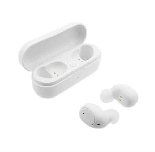 Bluetooth Ασύρματα Ακουστικά με Βάση Φόρτισης Wireless Earbuds SMS-T14 White