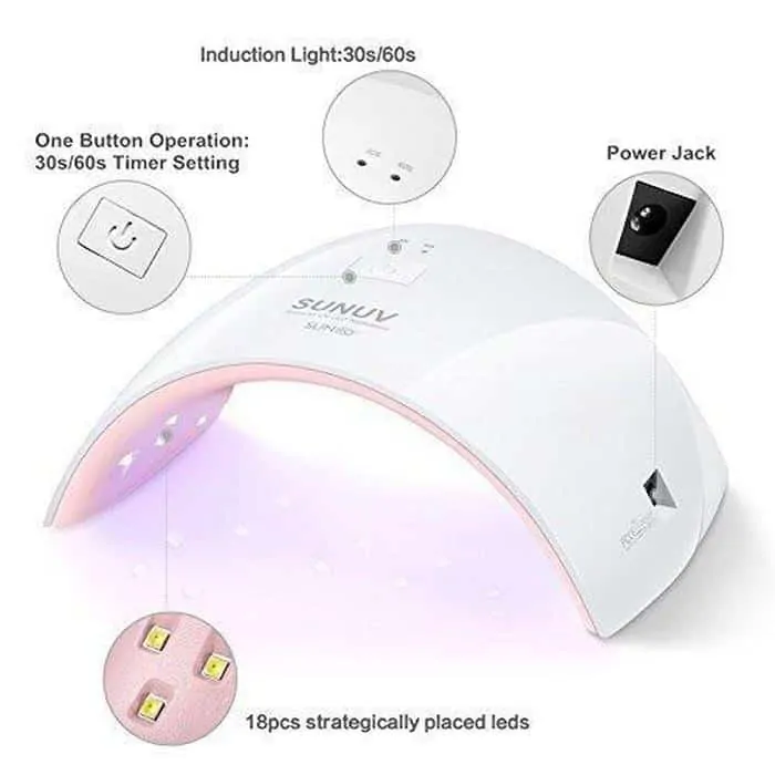 ΕΠΑΓΓΕΛΜΑΤΙΚΟ ΦΟΥΡΝΑΚΙ ΝΥΧΙΩΝ 24W UV LED