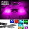 Φώτα Εσωτερικού Χώρου Αυτοκινήτου RGB LED 12V με Τηλεχειρισμό