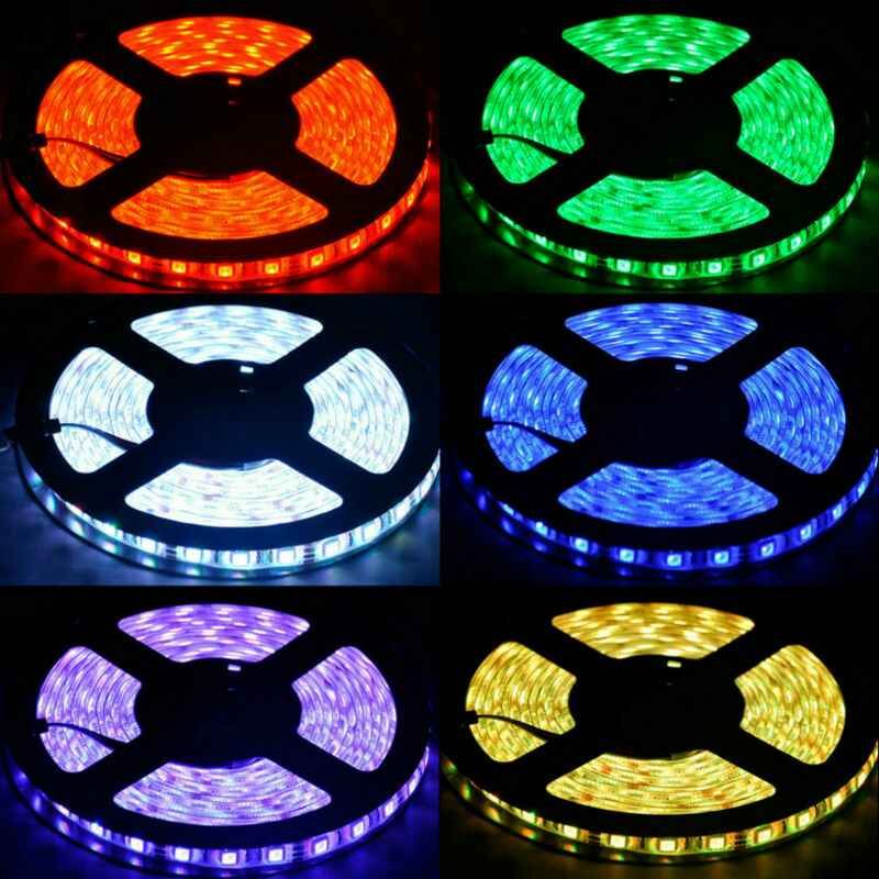 Alternative view of LED Ταινία 5 Μέτρα με Ασύρματο Control RGB IP65 72W Με Τροφοδοτικό Rgb-2835