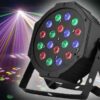 Φωτορυθμικό RGB Προβολέας με Προγράμματα 36 Led 50W