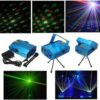 Mini Laser Φωτορυθμικό Projector με Τηλεχειριστήριο Θύρα Usb και SD Card YX-6G