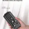Power Bank με Ενσωματωμένους 4 Διαφορετικούς Αντάπτορες Φόρτισης 10.000mAh