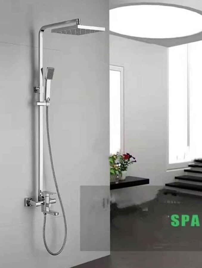 Alternative view of Ρυθμιζόμενη Στήλη Ντουζ με Μπαταρία P-304