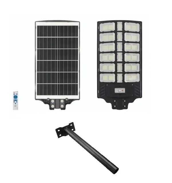 Ηλιακός Προβολέας LED με Χειριστήριο και Βάση Στήριξης Τοίχου 1200W Solar Light