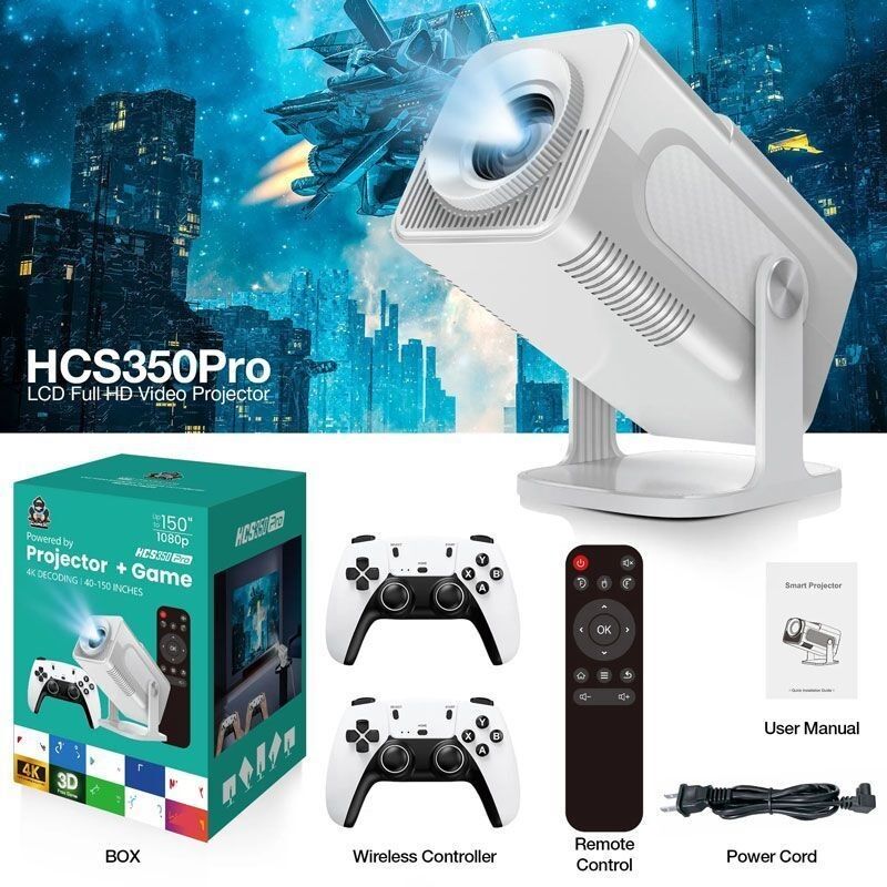 Φορητός Προβολέας Προτζέκτορας και Κονσόλα Παιχνιδιών Projector Game