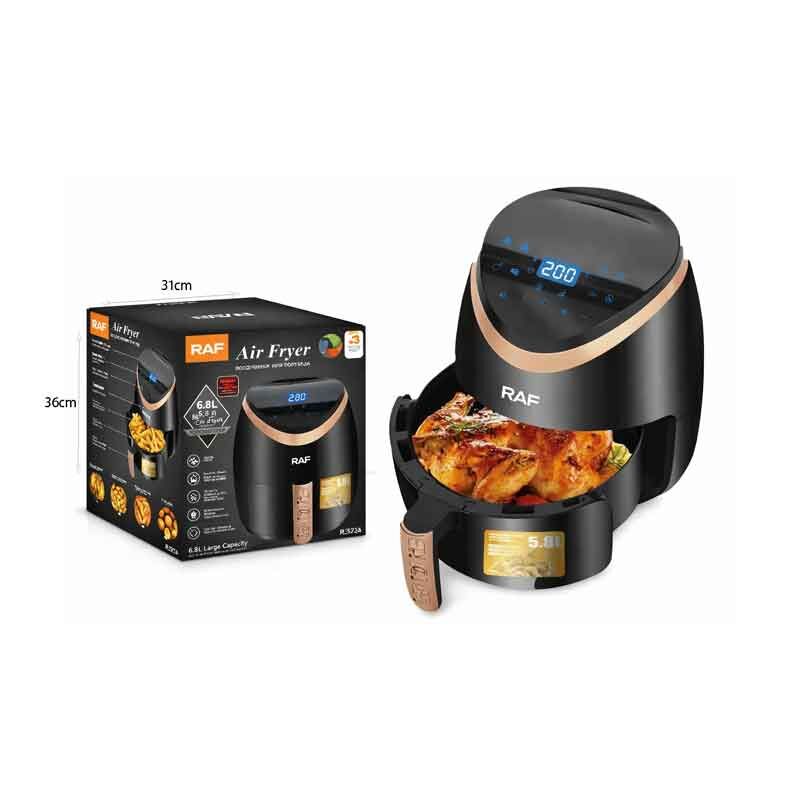 Alternative view of Ψηφιακή Φριτέζα Αέρος 5 Λίτρα 1500W Digital Air Fryer